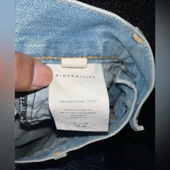 Simon Miller Jean Skirt size M - Picture 7 of 9